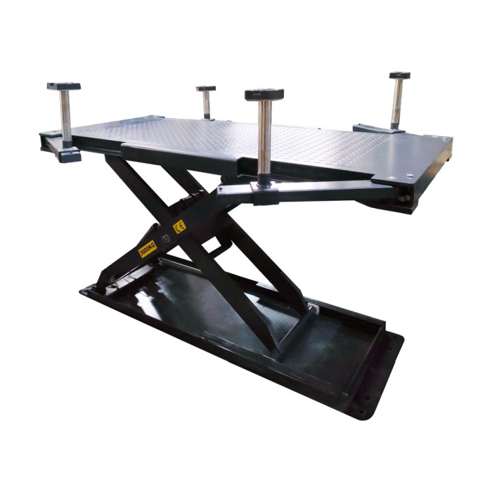 Sollevatore a Forbice Elettroidraulico 3 T KROFtools 9819 – Motortest