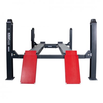 Ponte sollevatore 4 colonne 5T Kroftools 9854 per allineamento ruote | Motortest