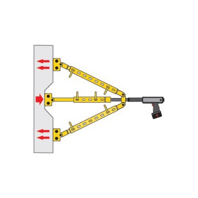 CMO Electro Power | Sistema di tiro e spinta a batteria 5 Ton per carrozzeria