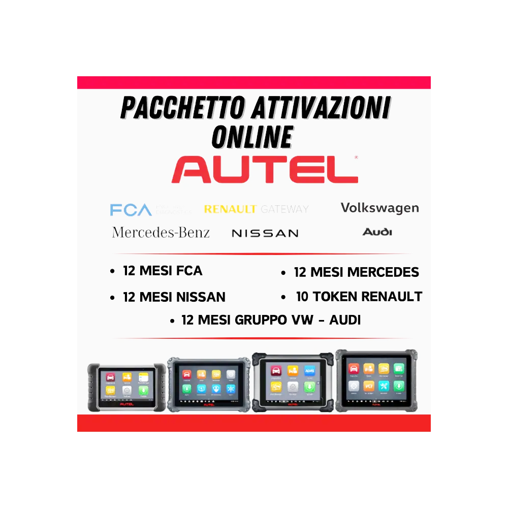 Attivazione Diagnosi AUTEL – Sblocco Completto Secure Gateway (SGW)