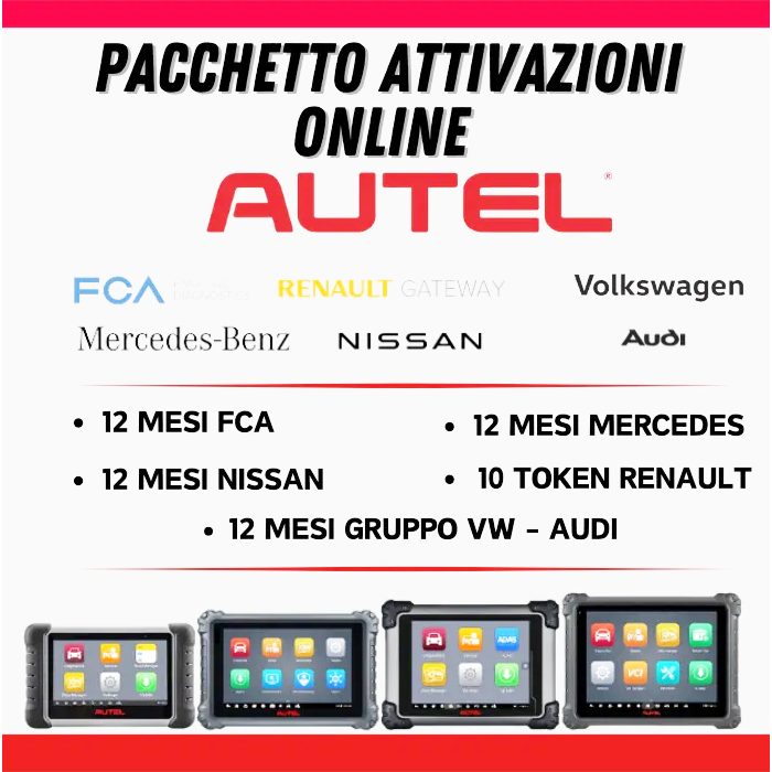 Attivazione Diagnosi AUTEL – Sblocco Completto Secure Gateway (SGW)