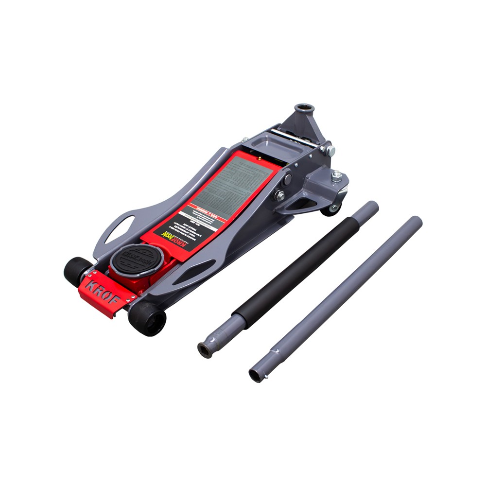 Cric Idraulico a Carrello Basso Profilo 3 – KROFtools 4804 | Motortest